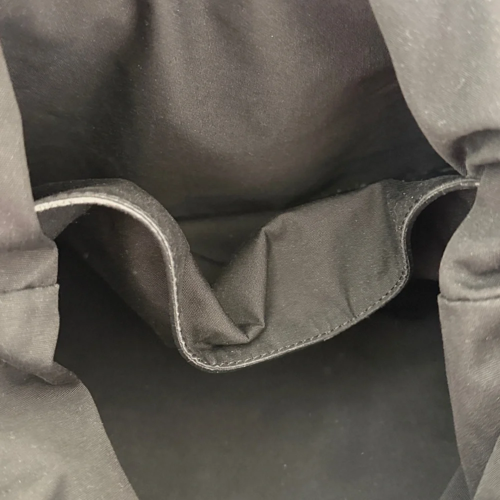 Dior Homme Black Leather Backpack